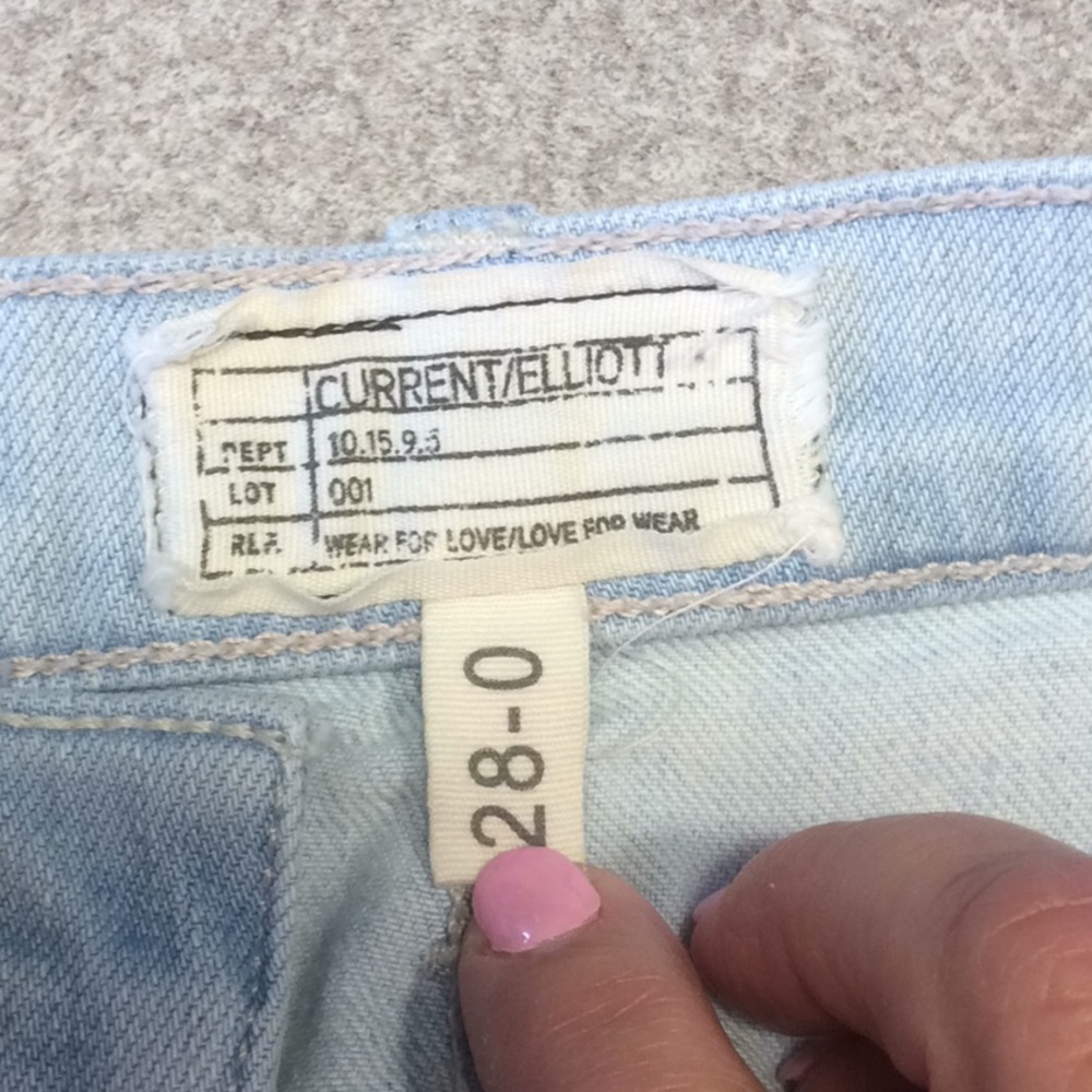 Current/Elliott Sundrenched Destroy Stiletto Jean… - image 3